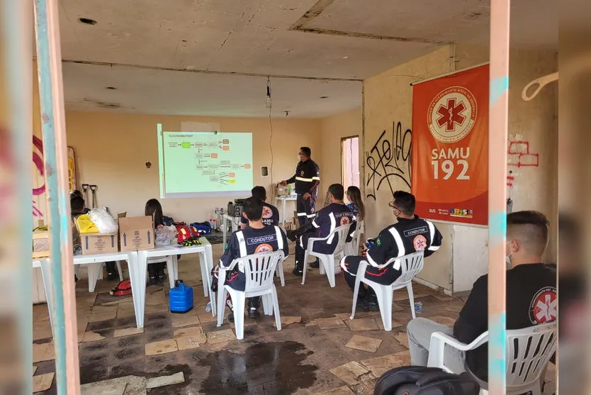Socorristas participam de treinamento em Apucarana; assista