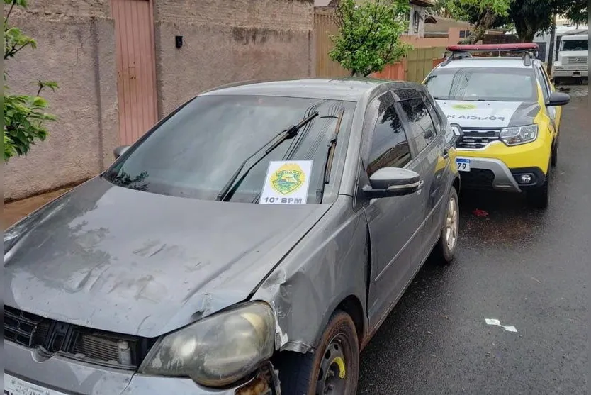 Suspeitos são presos em Cambira com carro roubado em Goiás