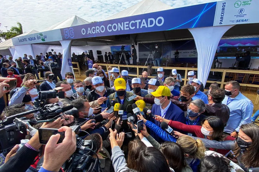 Tecnologia 5G vai revolucionar agronegócio, diz Governador