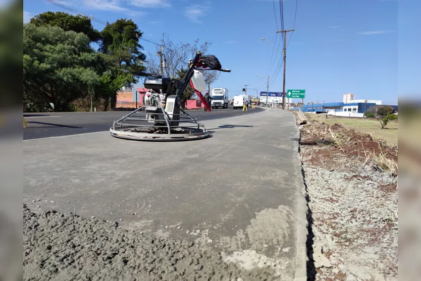 Trecho da Avenida Brasil recebe acessibilidade