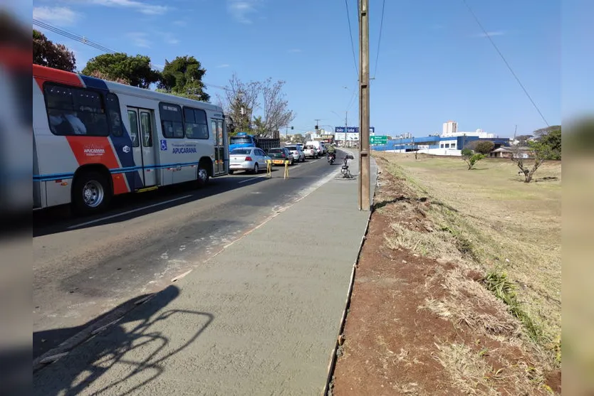 Trecho da Avenida Brasil recebe acessibilidade