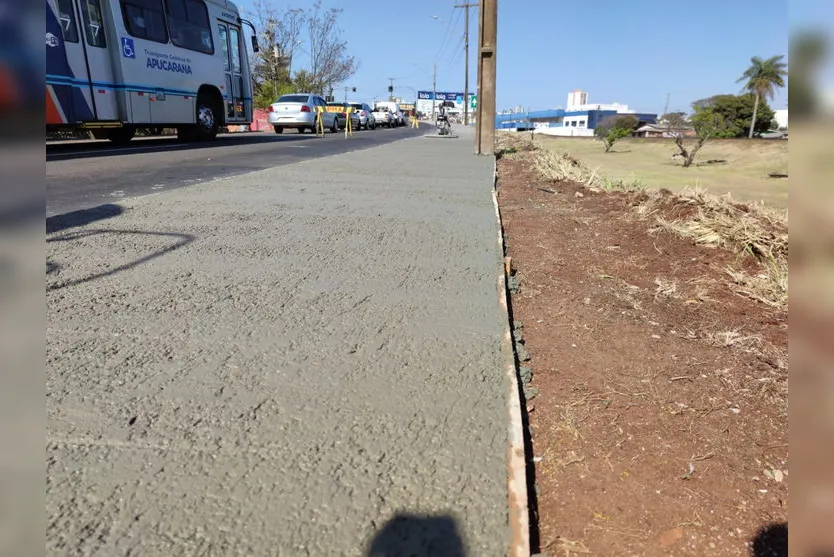 Trecho da Avenida Brasil recebe acessibilidade