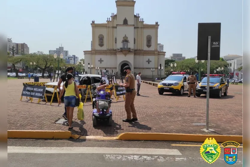 10º BPM de Apucarana inicia Semana Nacional de Trânsito