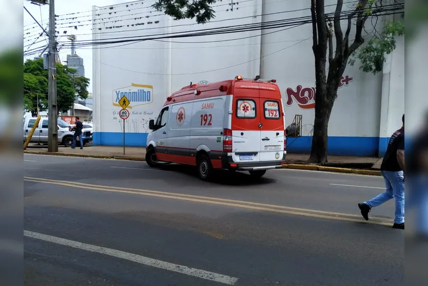 Acidente em avenida de Apucarana deixa um ferido