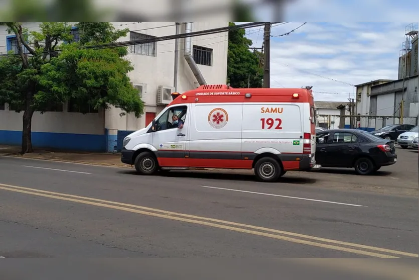 Acidente em avenida de Apucarana deixa um ferido