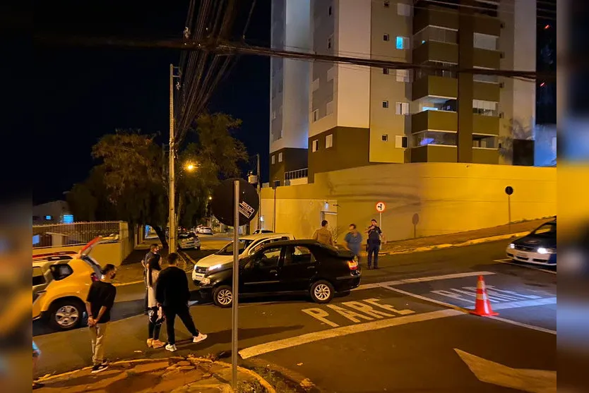 Acidente no centro de Apucarana deixa um ferido