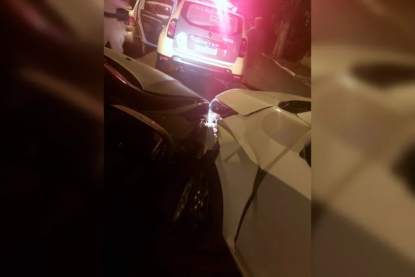 Acidente no centro de Apucarana deixa um ferido