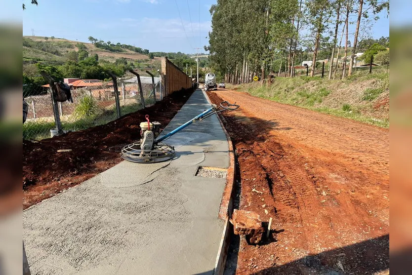 Apucarana avança na estruturação da Estrada Bela