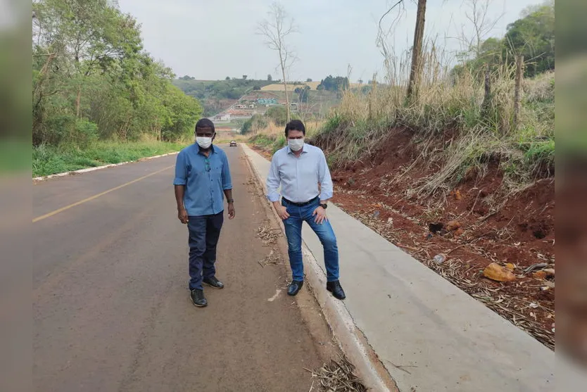 Apucarana conclui trecho de 2,5 km de calçadas