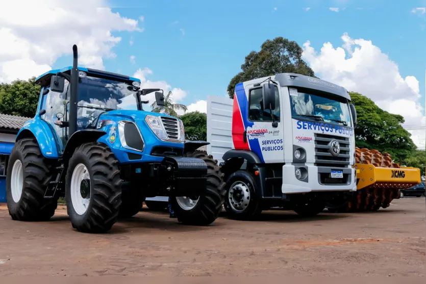 Apucarana investe R$1,28 milhão em maquinários