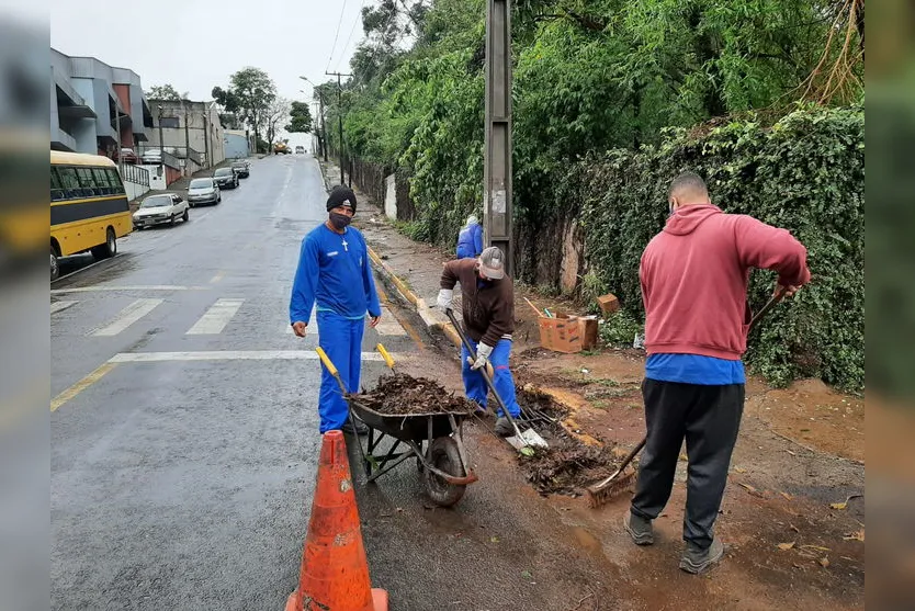 Apucarana reforça trabalho das equipes de serviço público