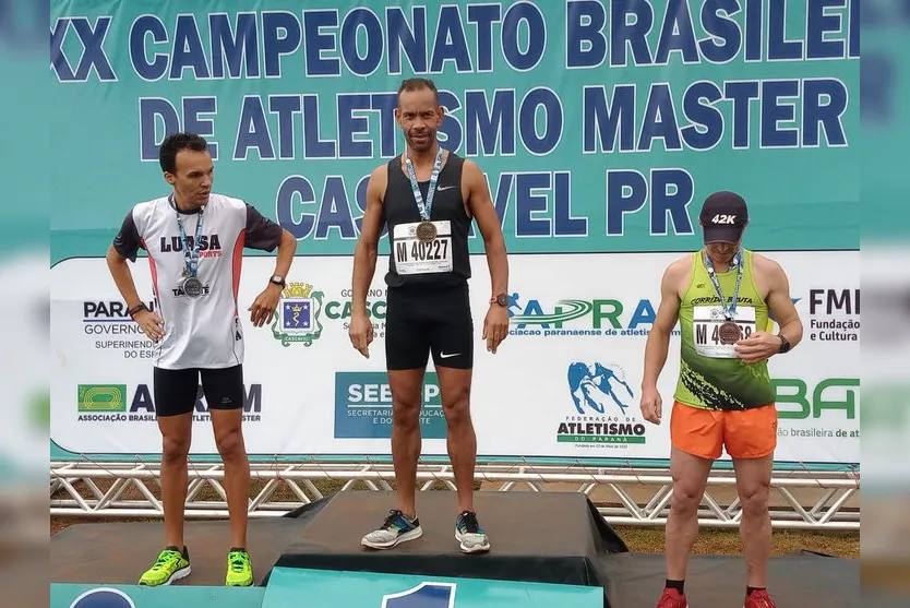 Apucaranense participa da Taça Brasil de Atletismo Master