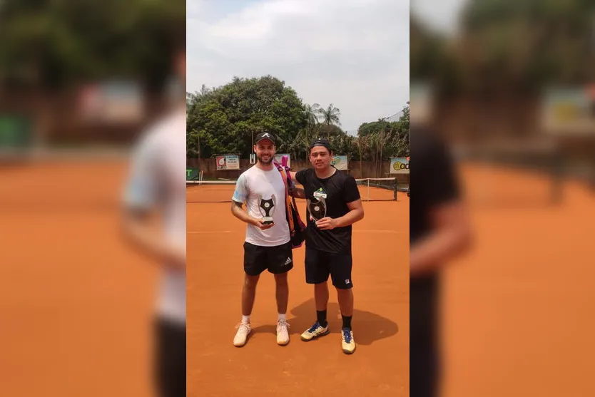 Apucaranenses se destacam na 6ª Copa Paranatex de tênis