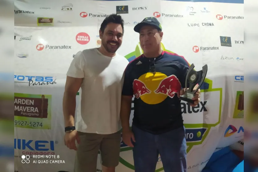 Apucaranenses se destacam na 6ª Copa Paranatex de tênis