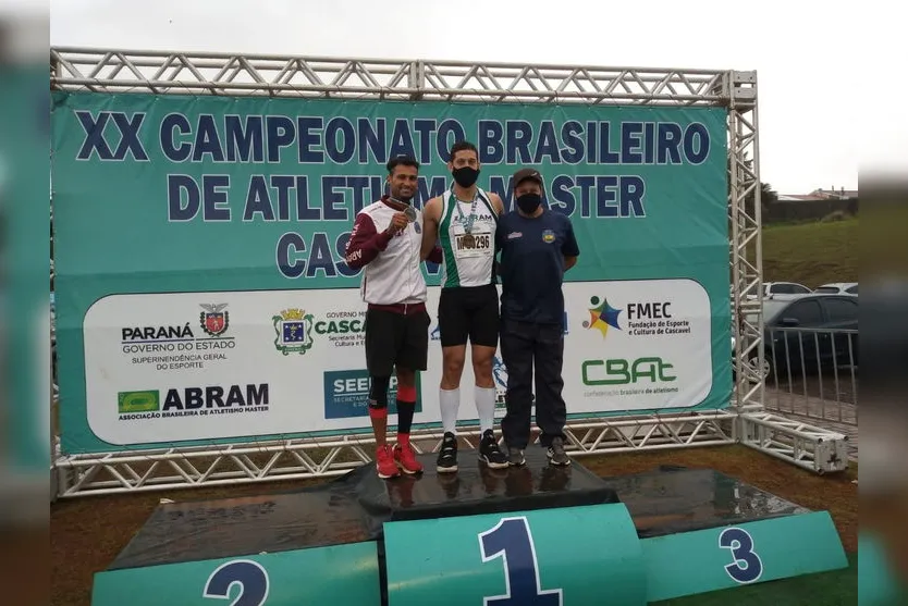 Apucaranenses se destacam no Brasileiro de Atletismo Master