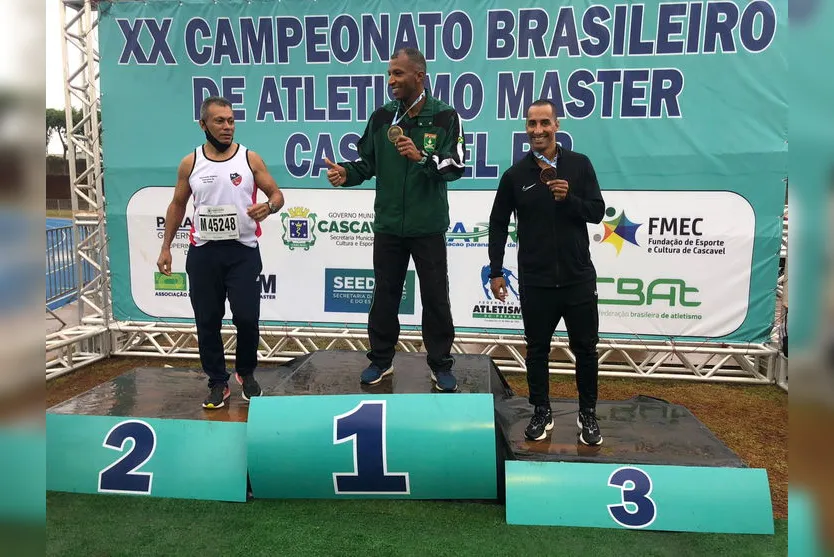 Apucaranenses se destacam no Brasileiro de Atletismo Master