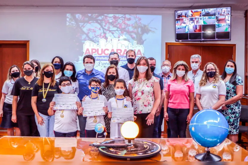 Astronomia: Apucarana tem 768 alunos premiados em olimpíada