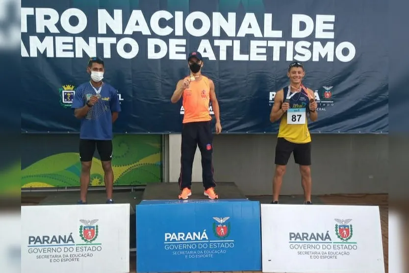 Atleta apucaranense conquista ouro nos Jogos Abertos do PR