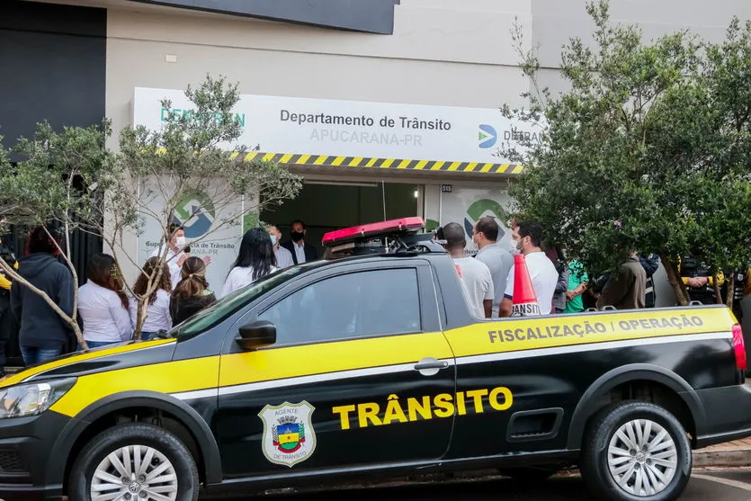 Ato em Apucarana marca Dia Nacional do Agente de Trânsito