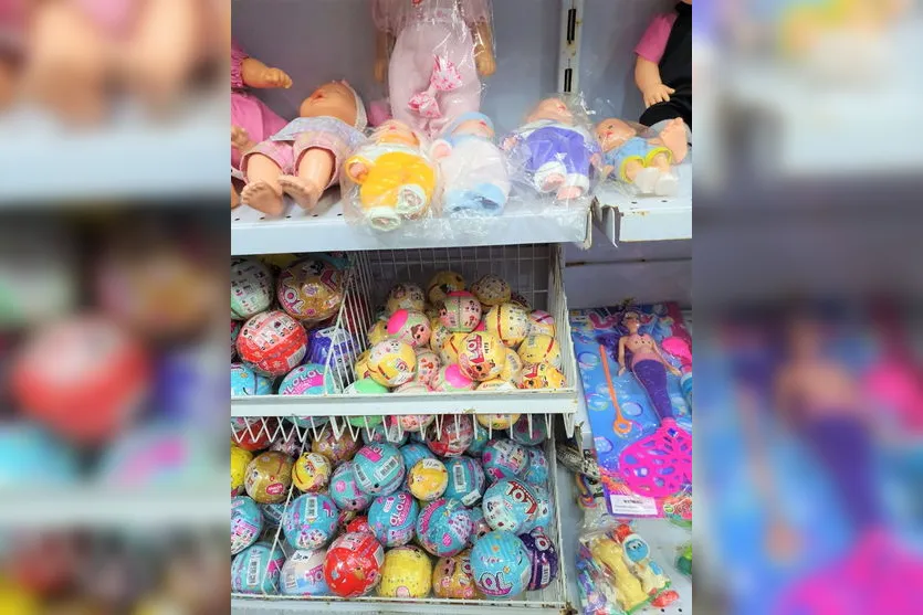 Bazar beneficente entra no clima do Dia das Crianças