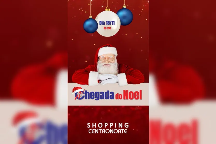 Confira programação da chegada do Papai Noel em Apucarana