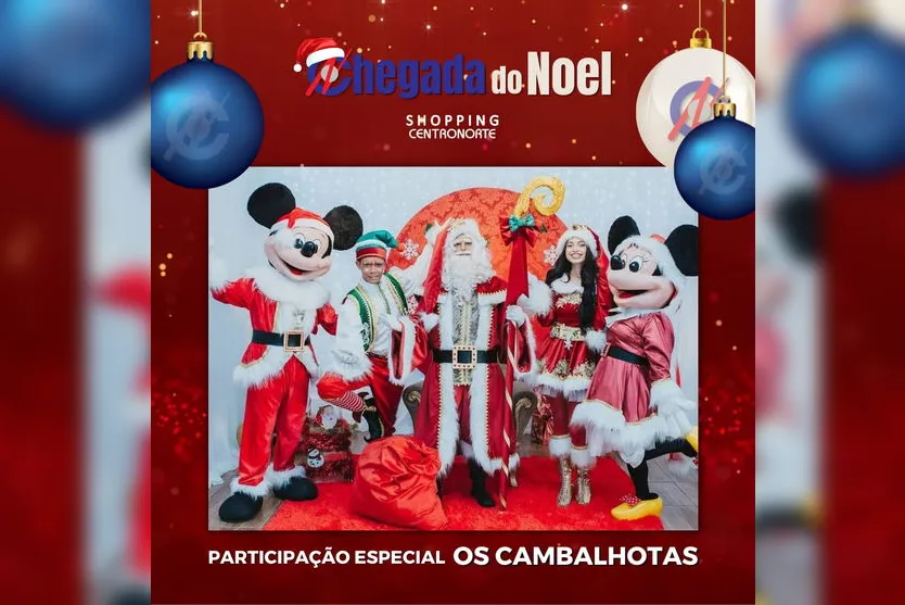 Confira programação da chegada do Papai Noel em Apucarana