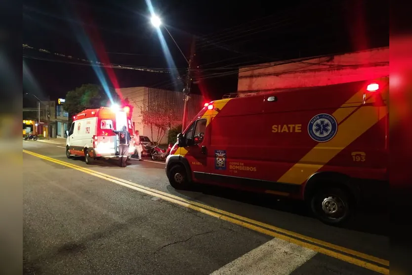 Criança de 5 anos é atropelada por moto na Avenida Curitiba
