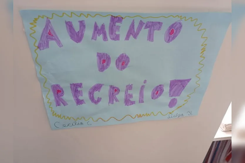  Crianças reivindicam um tempo maior de recreio em escola de Belo Horizonte  