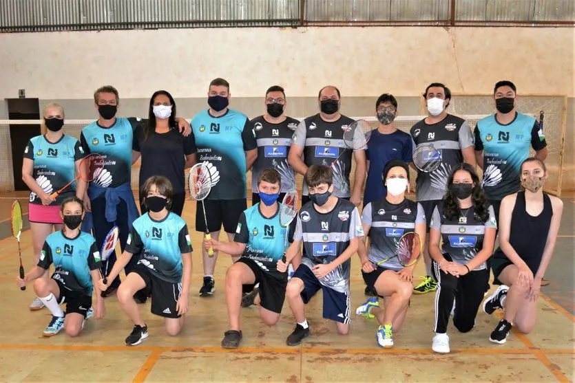 Equipe de Badminton de Apucarana conquista 15 medalhas