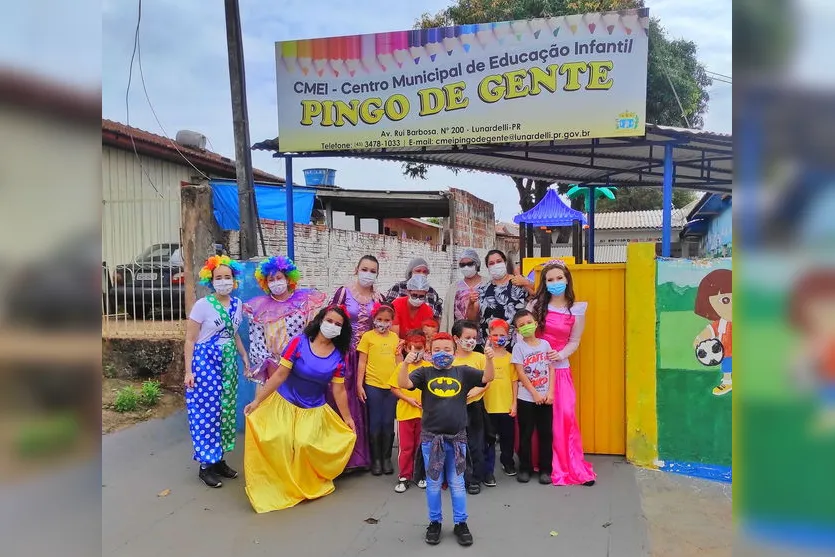 Escolas municipais comemoram o Dia das Crianças em Lunardell