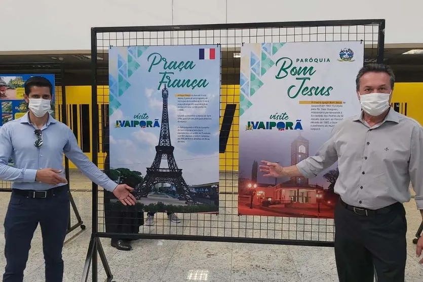 Exposição mostra atrações turísticas do Vale do Ivaí