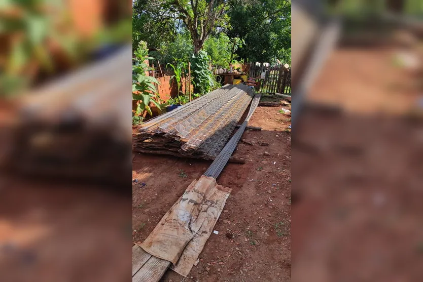 Ferragens desviadas de empresa são encontradas em Apucarana