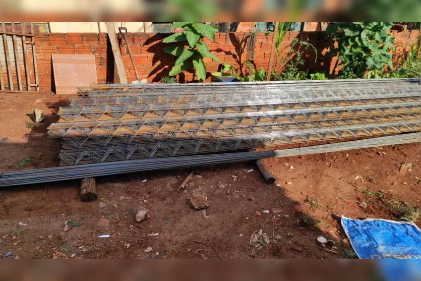 Ferragens desviadas de empresa são encontradas em Apucarana