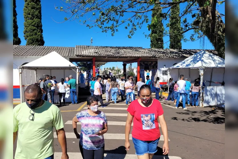 Finados: Cristo Rei de Apucarana recebe visitantes