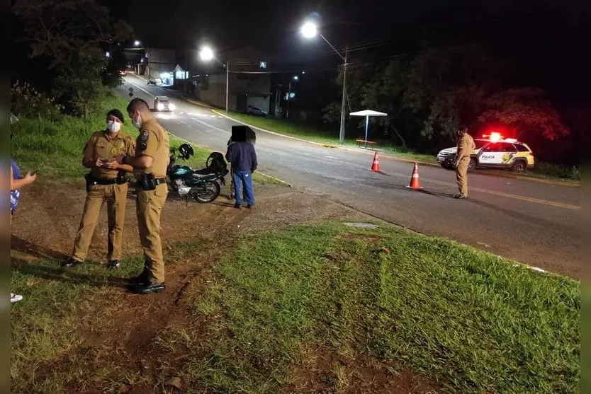 Força tarefa da PM de Apucarana realiza 'Operação Bloqueio'