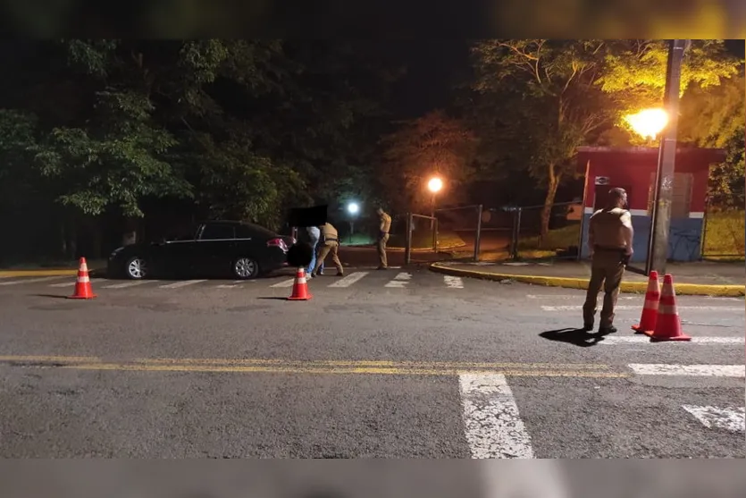 Força tarefa da PM de Apucarana realiza 'Operação Bloqueio'