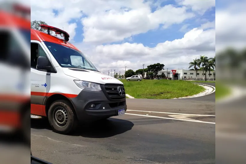 Motociclista fica ferido após queda na BR 369 em Apucarana