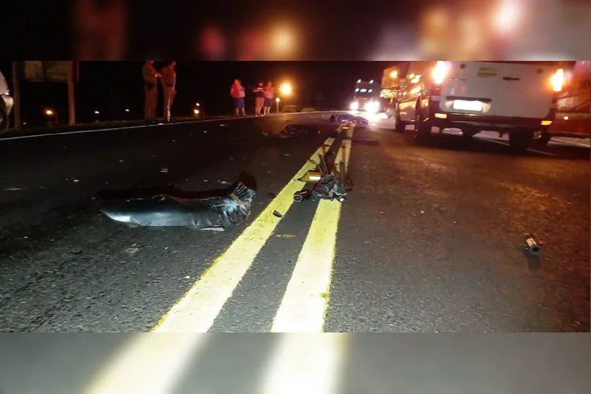 Motociclista morre após acidente na BR-376 em Jandaia do Sul