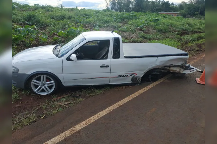 Motorista é levado em estado grave para o Honpar