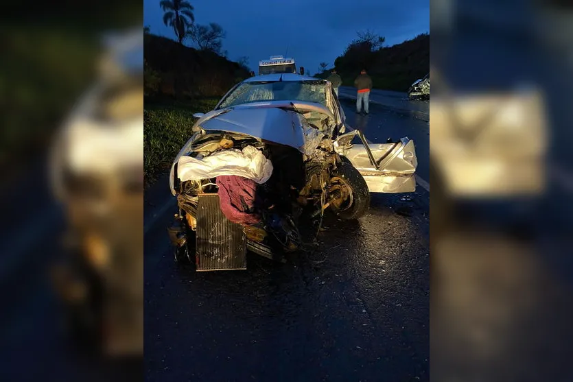 Motorista morre e outro fica ferido em acidente na PR-090