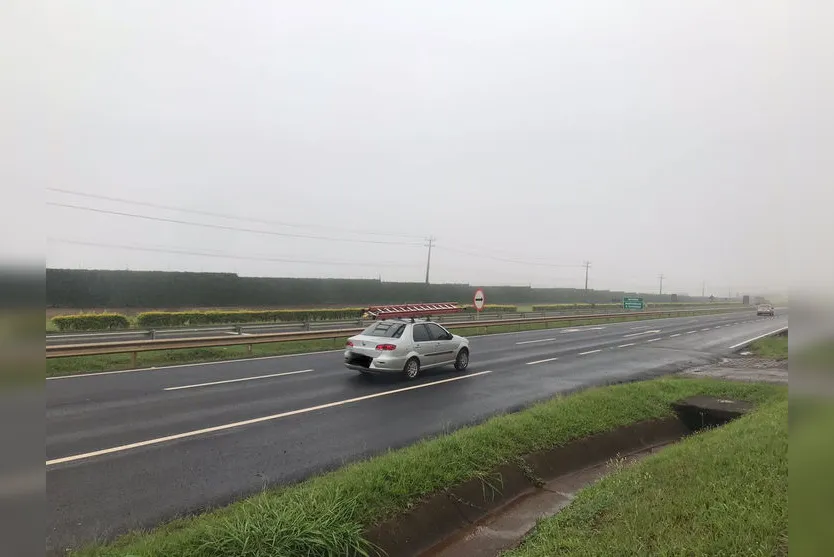 Neblina cobre rodovia BR-369 na manhã desta segunda (4)