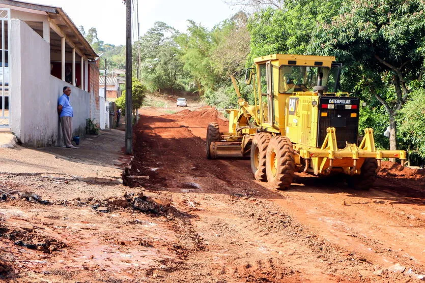 Obra interliga jardins Morada do Sol e Paulista em Apucarana