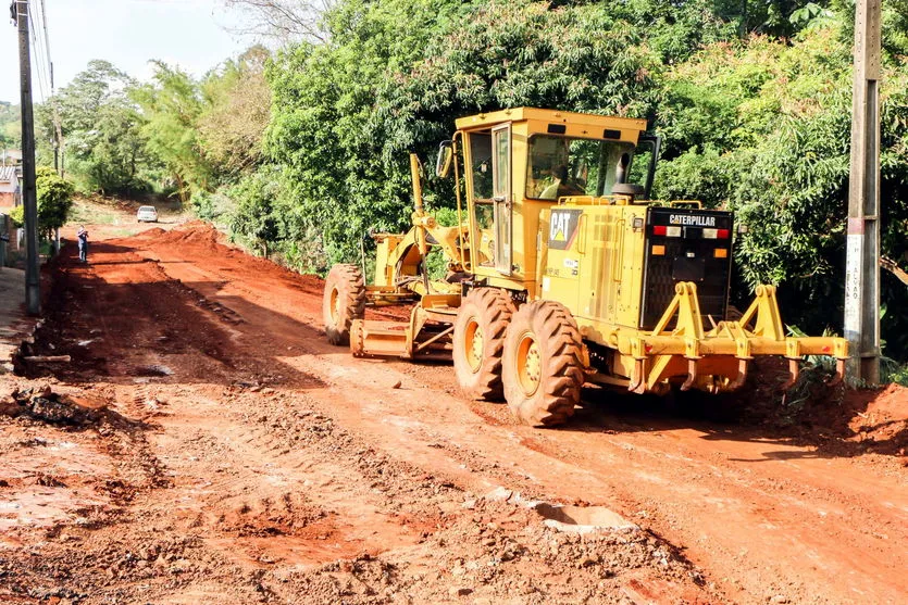 Obra interliga jardins Morada do Sol e Paulista em Apucarana