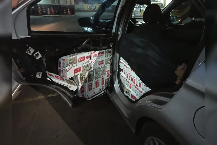 PF flagra contrabando de cigarros entre Rolândia e Arapongas