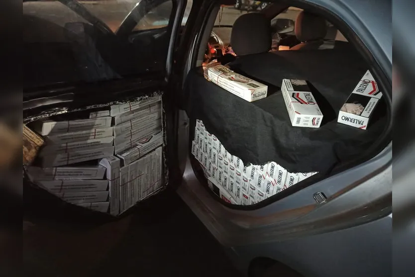 PF flagra contrabando de cigarros entre Rolândia e Arapongas