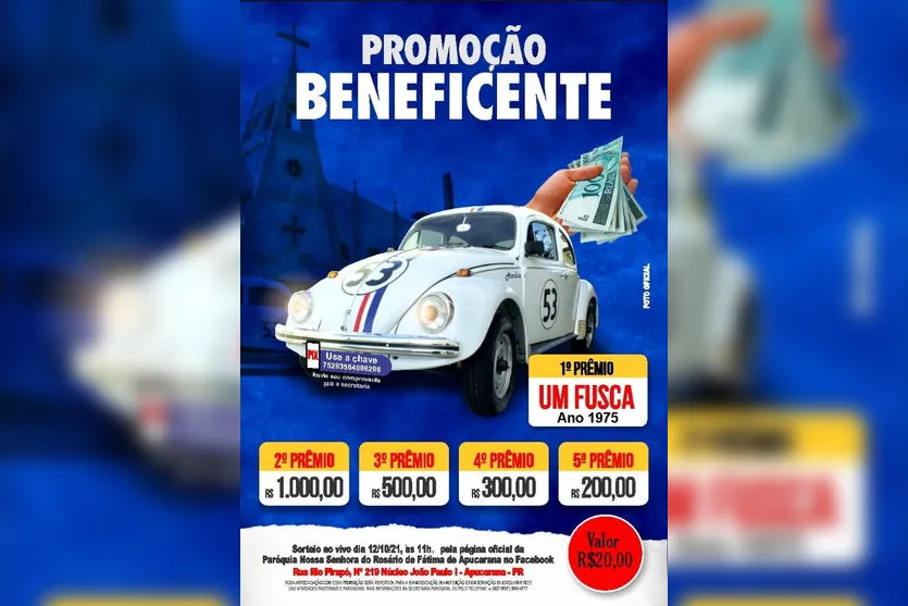 Paróquia de Apucarana tem programação especial no feriado