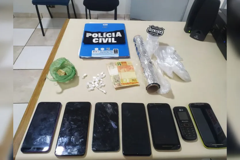 'Ponto Facultativo': PC de Apucarana prende traficantes