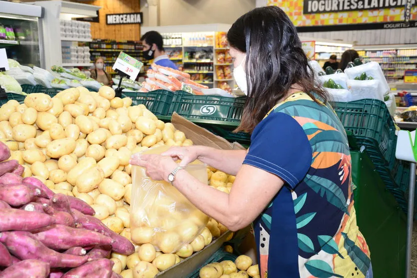 Preço da cesta básica em Apucarana aumenta em 4,85%