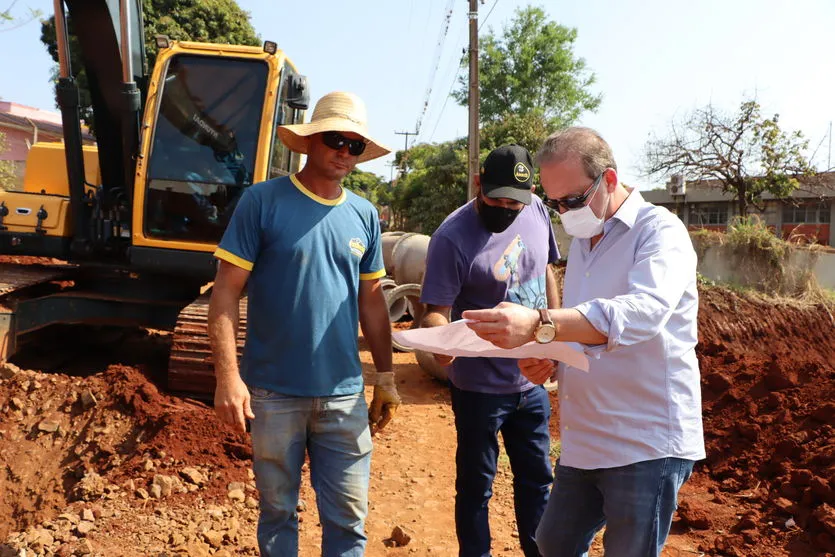 Prefeitura de Ivaiporã executa galerias de águas pluviais