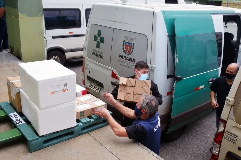Região de Apucarana recebe mais 5 mil vacinas contra Covid